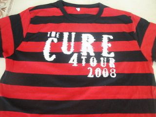 THE CURE 4Tour 2008 NEW Fitted T SHIRT M Official