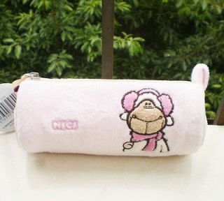 Newly listed NICI Pink Headset Sheep Cosmetic / PenBag Free Shipping