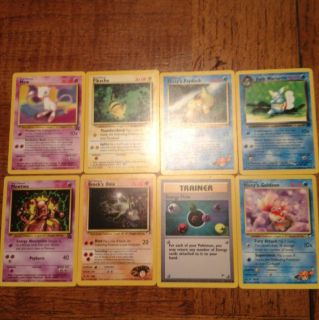 Pokemon Card Lot Promo Base Set Neo Genesis Mixed Lot 90 Plus Cards