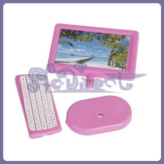   Computer w Keyboard & Stand Furniture for Barbie Ken Size DOLL NEW