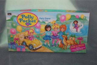 Polly Pocket Party Game RoseArt Bluebird Vintage 1994 (complete)