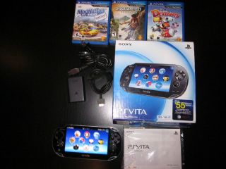 SONY PS Vita WiFi / 3G with 8GB memory and 3 games