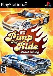 PIMP MY RIDE STREET RACING PS2 PLAYSTATION 2 GAME COMPLETE