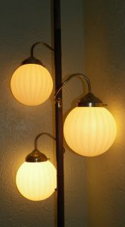   Century Modern Eames Nelson Era 3 Way Pole Extension Floor Lamp Light