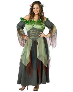 Womens Plus Size Mother Nature Halloween Costume