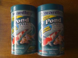 Wardley Products Pond Pellets Fish Food   KOI TWO 17 oz. Made in 