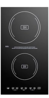   Smoothtop Dual Burner Built In Induction Cooktop W Free 7pc Cookware