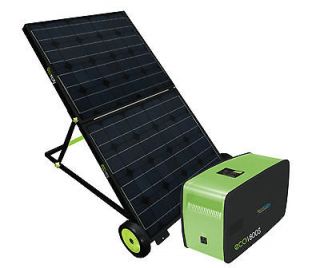 Portable Solar Power Generator Reliable Self Sufficient Energy 1800 