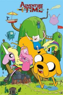 POSTER  Adventure Time   House   Maxi  PYRAMID