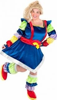   Rainbow Brite Halloween Holiday Costume Party (Size: Plus Size 18 22