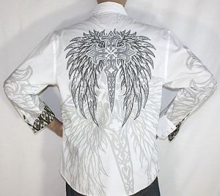   Spirit Crystal NEW FALLING WINGS Shirt Sz XL Just in NEW So Hot LOOK