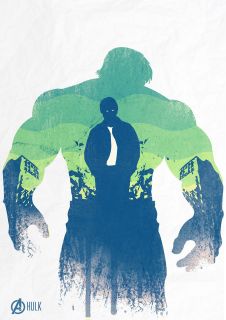 THE AVENGERS Movie Poster Marvel Comics Iron Man Hulk Thor