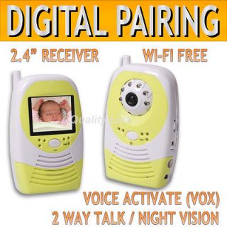 Portable Digital Baby Monitor Video Intercom Camera