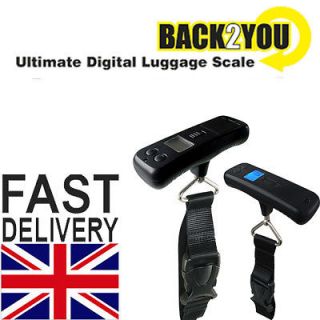 Nano LCD Digital Luggage Scale 50Kg Capacity. Portable And Perfect For 