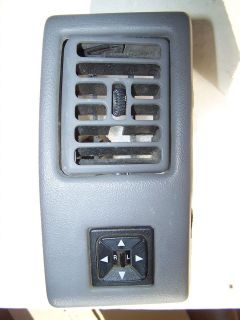 Power Mirror Switch & Vent Panel, 1993 95 Jeep Grand Cherokee (Gray 