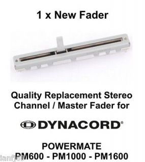 DYNACORD POWERMATE PM600   1000   1600 replacement channel stereo 