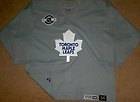   MAPLE LEAFS GREY PRO/AUTHENTIC 56 CCM GAME/PRACTICE JERSEY W/ STRAP