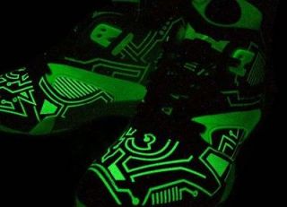 Mens Reebok Court Victory Pump Glow In The Dark Limited Edition Tron 
