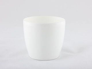   planter flower pot, selection of 8 colours, 3 sizes, glossy plastic