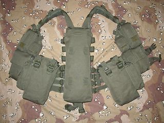 TACTICAL VEST BLACK WITH SIDE POUCHES MAG HOLDERS OPERATORS VEST