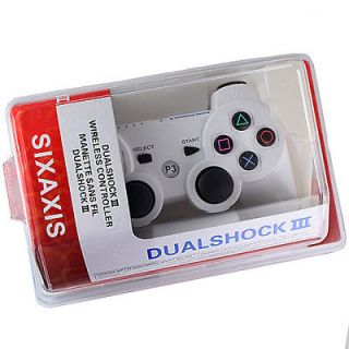 1pcs Nice White Bluetooth Wireless Game Controller For Sony PS3