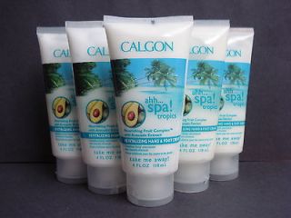 Calgon Ahh Spa Tropics Revitalizing Hand & Foot Cream Avocado 