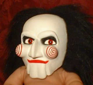 HAUNTED Saw Horror doll puppet EYES FOLLOW YOU OOAK