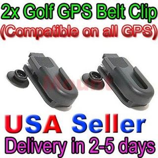 New 2x Pack Belt Clip Mount Golf Buddy Pro Plus Tour Golf Range GPS