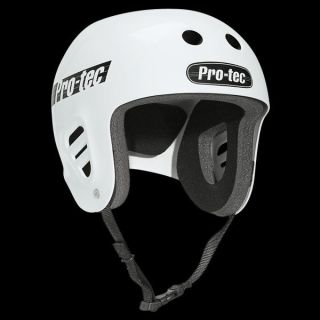 PRO TEC CLASSIC FULL CUT WHITE Skateboard/Ska​te Helmet Gear Choose 