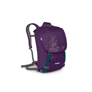 OSPREY FLAP JILL PACK Plum Purple Laptop Backpack WOMENS One Size NEW