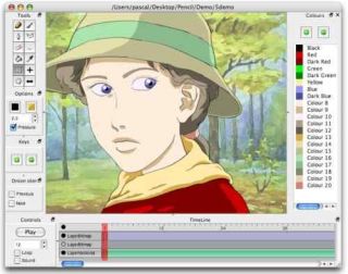   2D Graphics Animation Software Create Full Cartoons Program CD ROM