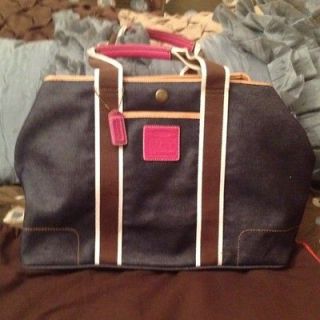 denim coach bag in Handbags & Purses