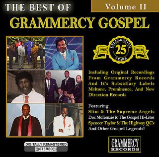 Best Of Grammercy Gospel Vol 2   Vintage Black Gospel Music 