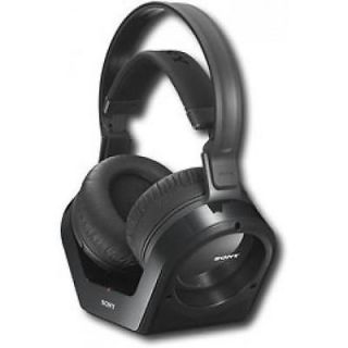 Sony MDR RF970R  900MHz Analog RF Wireless Headphones   Black new 