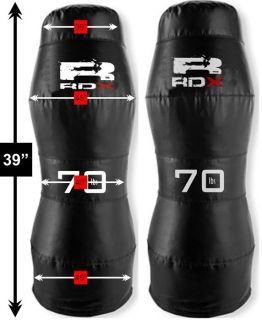 RDX 32kg Cow Leather 39 Grappling Dummy MMA Punch Bag