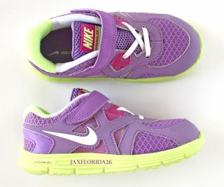 Nike Kids Lunarglide 3 TDV Sneakers Shoes Toddler Sizes NEW Purple 
