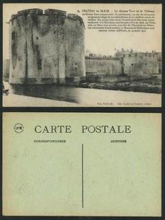 CHATEAU DE HAM Castle La Grosse Tour Tower Old Postcard