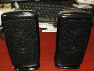 Samsung Rear Right Surround Sound Speakers + Base PS RBD3252 Pair 