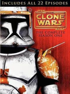   WARS THE CLONE WARS   THE COMPLETE SEASON ONE [DVD   NEW DVD BOXSET