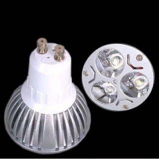 GU10 3X1W 3W 110V 240V Cool White Down Light LED Bulbs High Quality