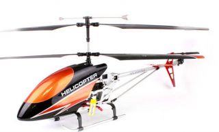   4G Alloy Helicopter 9118 RC 3.5CH Gyro Double Horse LED Heli Orange