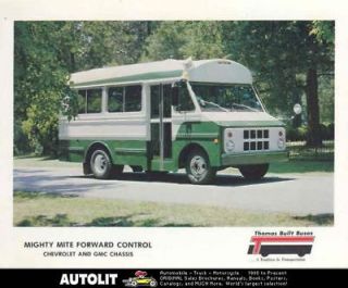 1980 Thomas GMC Chevrolet Mighty Mite FC Bus Brochure