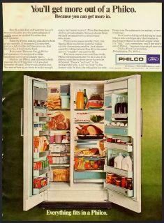 vintage philco refrigerator in Kitchen & Home