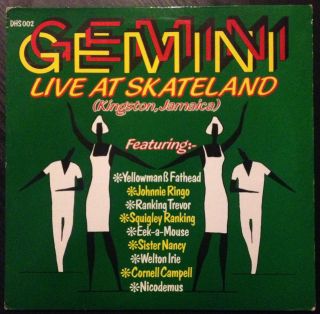   LIVE AT SKATELAND~ Various LP~ Yellowman Eek a Mouse Dancehall Reggae