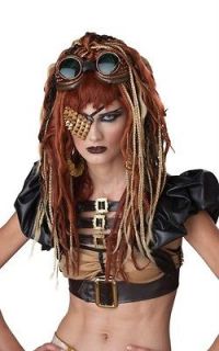 Apocalypse Dreads Halloween Costume Wig Brown/Blonde/R​ed 70681