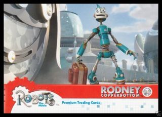 Robots Movie Promo Card # P 1 Rodney Copperbottom