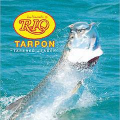 RIO Products Tarpon Leader 3pk 22lb w/ 60lb Fluorocarbon Shock NEW 