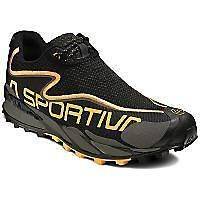 La Sportiva Mens Crosslite 2.0 Black and Yellow Trail Running Shoes
