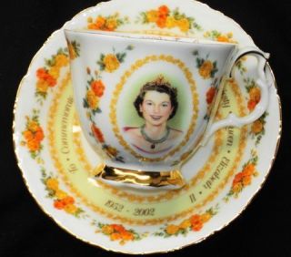 Royal Albert Queen Elizabeth Jubilee Tea cup and saucer Teacup