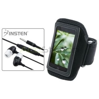 Sport Running Armband+Insten Headset For iPod Touch 4th